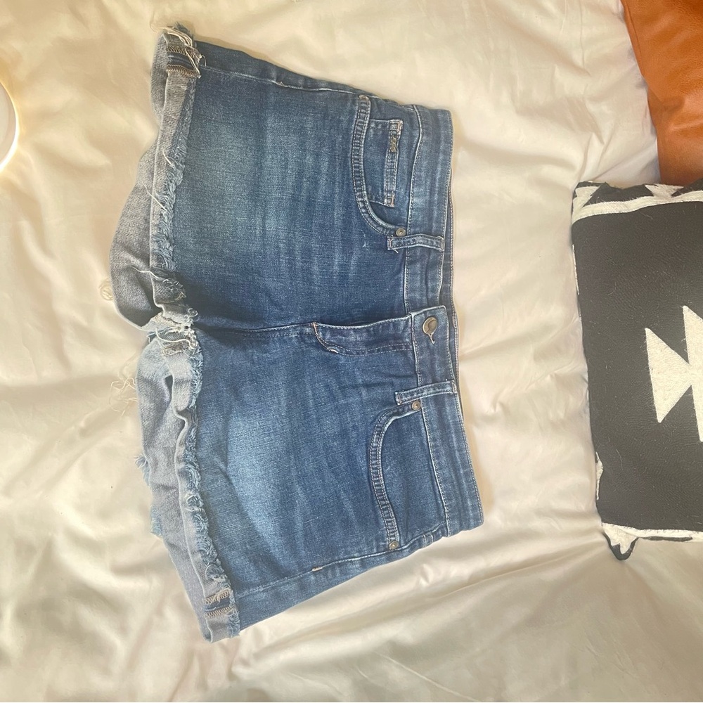 Blue Denim Women's Shorts